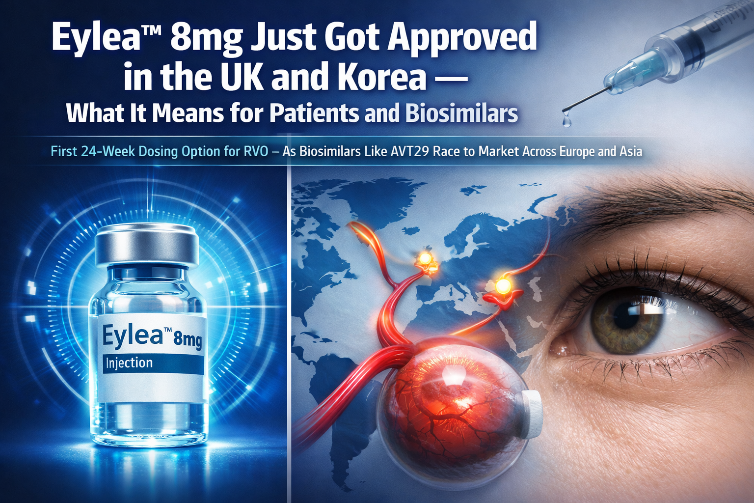 Eylea™ 8mg Just Got Approved in the UK and Korea — What It Means for Patients and Biosimilars