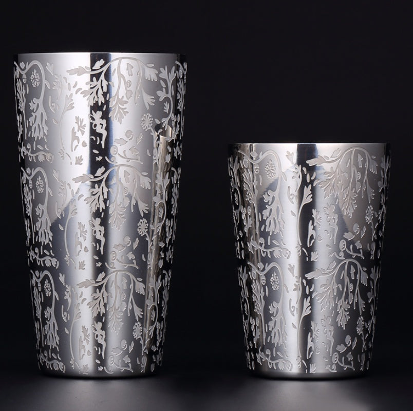 Stainless Steel Mixer Shaker Jug – Hand Shaker