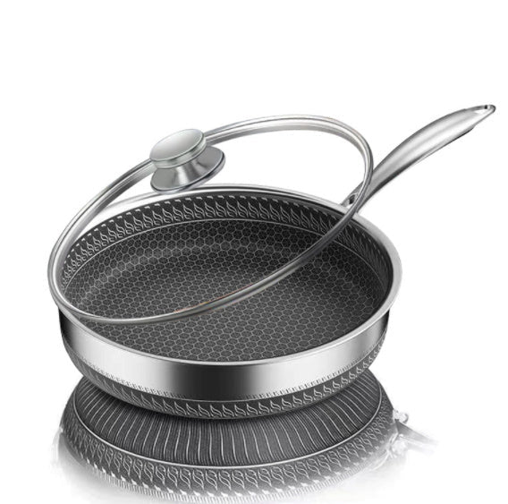 Honeycomb Steak Pan Smoke-free Pan