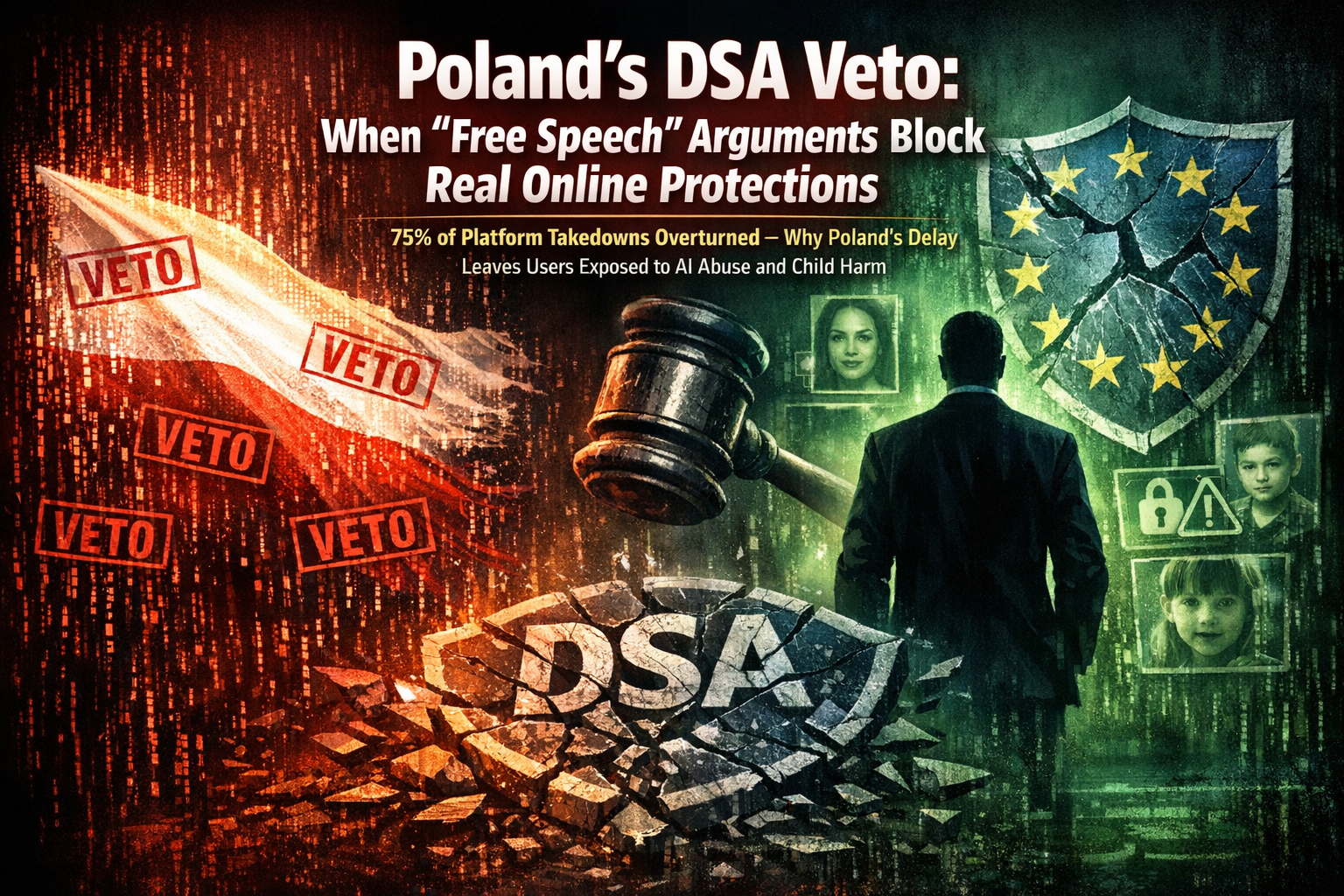 Poland’s DSA Veto: When “Free Speech” Arguments Block Real Online Protections
