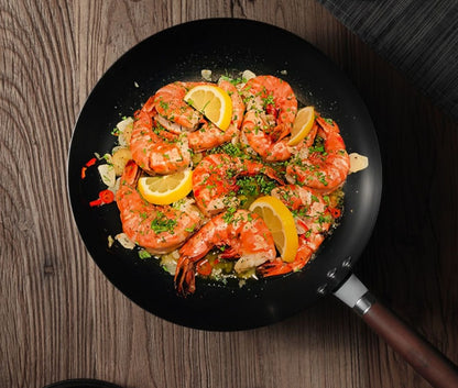Old Iron Pot Hand-forged Non-coated Non-stick Frying Pan