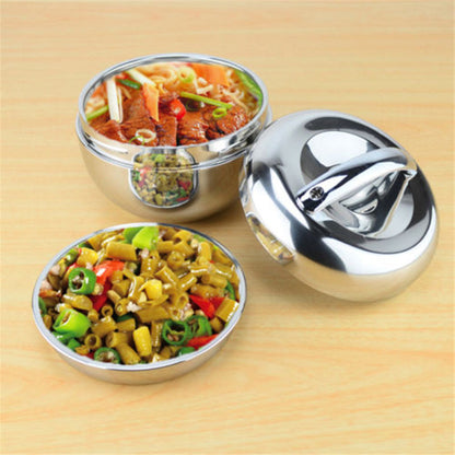 Stainless Steel Insulated Lunch Box – Keep Food Fresh & Hot/Cold