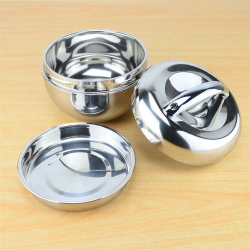 Stainless Steel Insulated Lunch Box – Keep Food Fresh & Hot/Cold