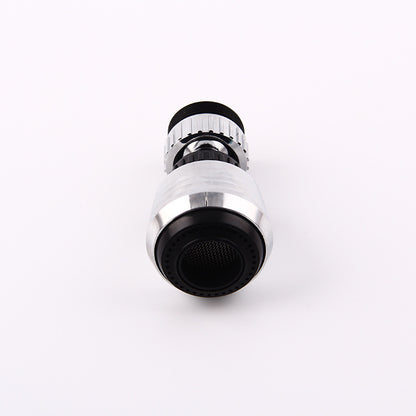 Splash-proof faucet bubbler