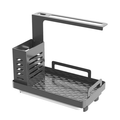 Kitchen Sink Drain Basin & Storage Rack