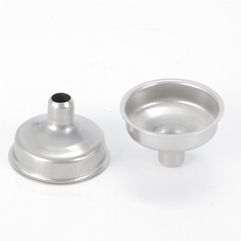 Stainless Steel Hip Flask Matching Funnel Mini Wine Bottle Funnel