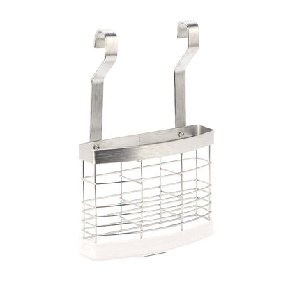 Stainless Steel Kitchen Organizer – Multifunction Dish Drying Rack & Wall-Mounted Storage Holder