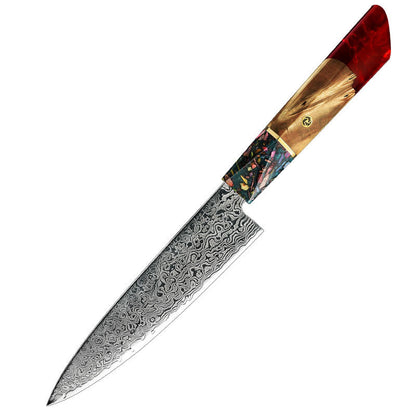 Damascus Steel Chef Knife Universal Kitchen Cutting Knife