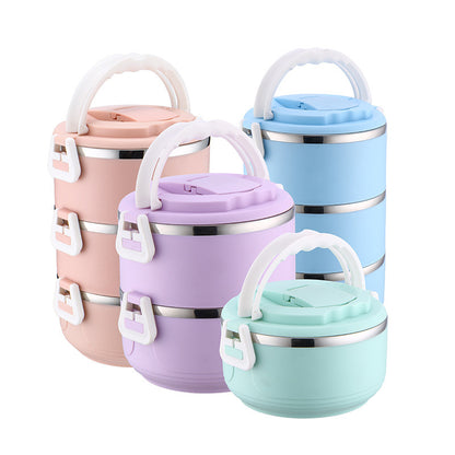 304 Stainless Steel Insulated Lunch Box – Keep Meals Hot or Cold